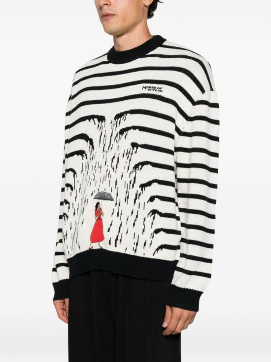 26FW 하우스 오브 에러스 니트웨어 HEFW26SW030120701 White - HOUSE OF ERRORS
