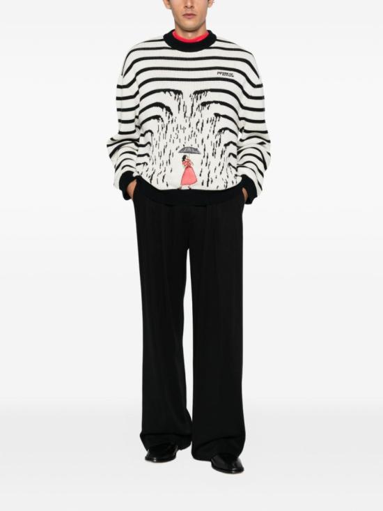 26FW 하우스 오브 에러스 니트웨어 HEFW26SW030120701 White - HOUSE OF ERRORS