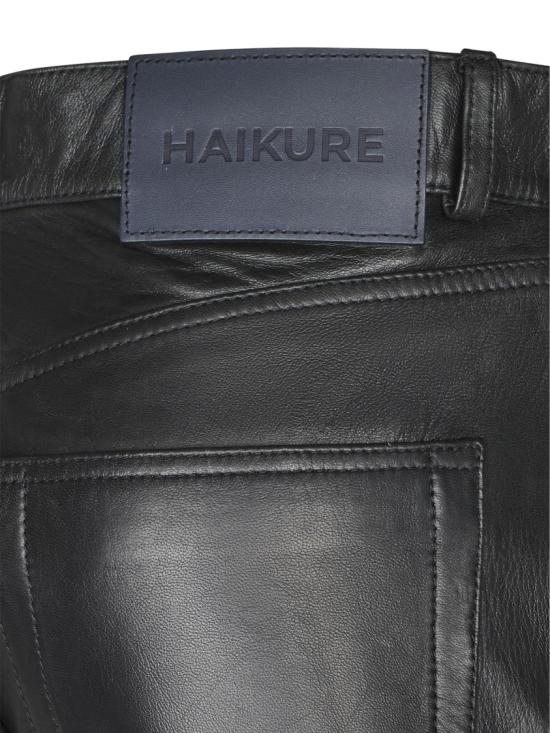 26FW 하이쿠레 팬츠 HEW03338PL008TPC0100 Black - HAIKURE
