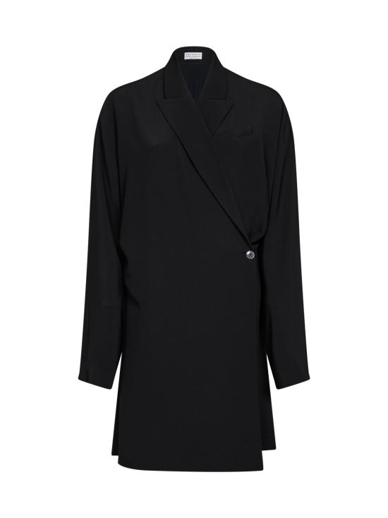 26FW 브루넬로 쿠치넬리 원피스 MA029A5554 C101 BLACK