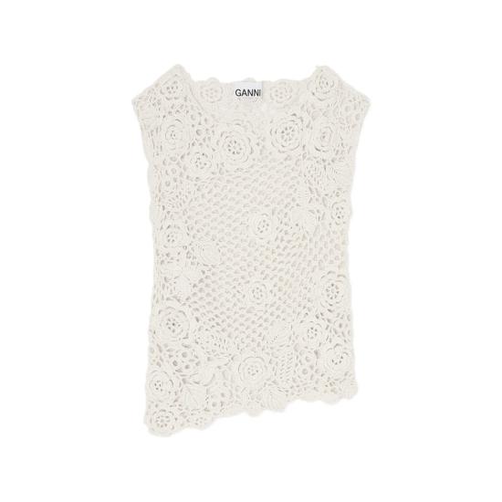 26SS 가니 탑 A1070128 135 NEUTRALS