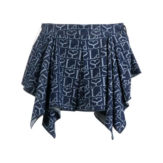  루도빅 드 생 세르넹 스커트 SK003W DEN001 INDIG INDIGO