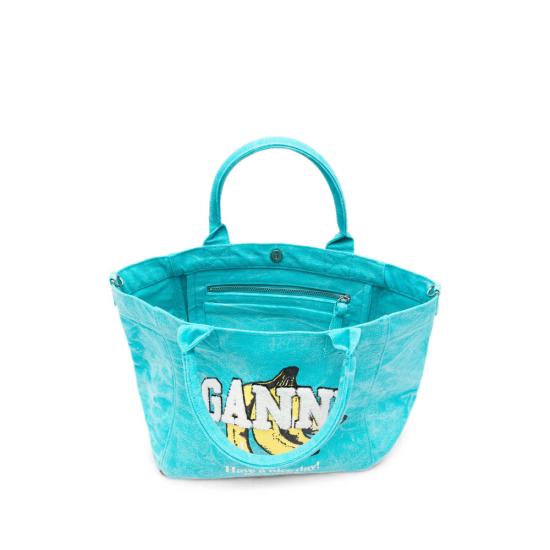 26FW 가니 토트백 C2080013 803 BLUE - GANNI