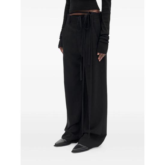 26SS 앤 드뮐미스터 팬츠 B0010192 FA558 099 BLACK - ANN DEMEULEMEESTER