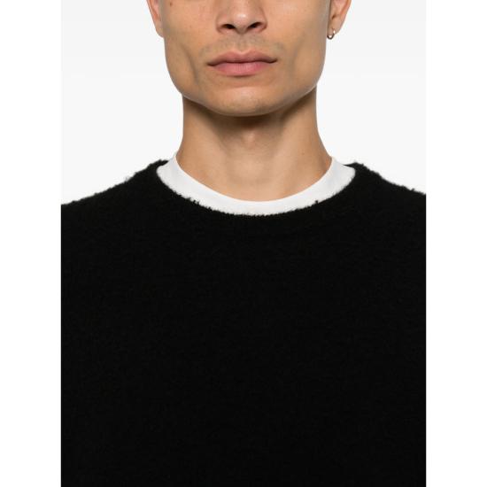 26FW 로베르토 콜리나 스웨터 263MYB35101 NERO BLACK - ROBERTO COLLINA