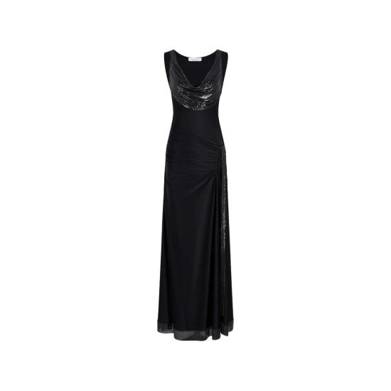 26FW 파코라반 원피스 26AXRO069 MH0006 P001 BLACK