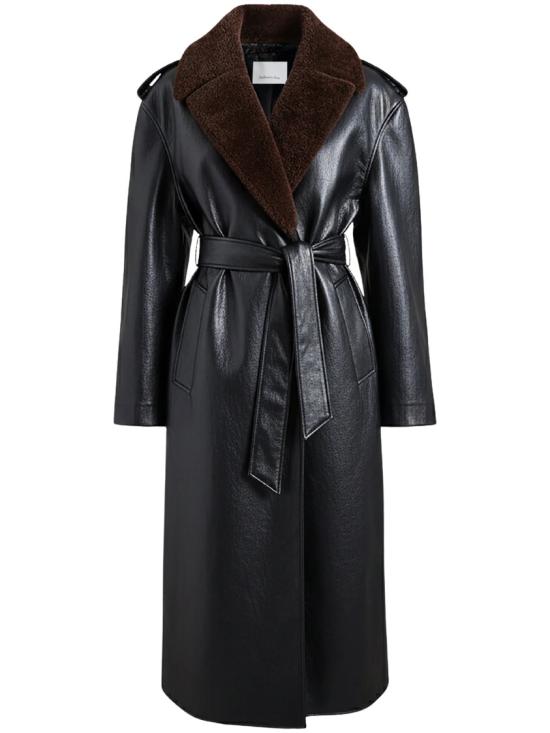 26FW 더프랭키샵 코트 EDRATRFS22777100 Black