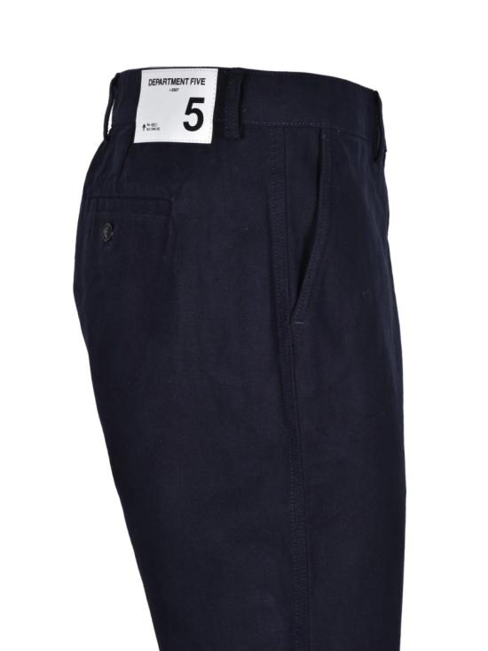 25FW 디파트먼트5 팬츠 클래식한 디테일이 돋보이는 맞춤형 미드나잇 블루 - DEPARTMENT 5