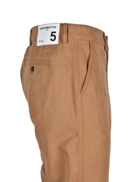 25FW 디파트먼트5 팬츠 슬림한 실루엣의 테이퍼드 브라운 치노 - DEPARTMENT 5