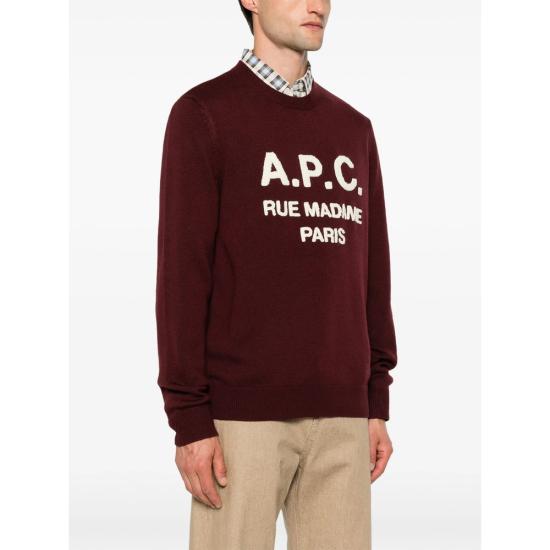 26FW 아페쎄 스웨터 WVAXU H23493 GAC RED - A.P.C.