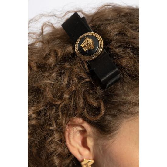 26SS 베르사체 헤어 액세서리 1A10920 1012256 1B00F BLACK - VERSACE