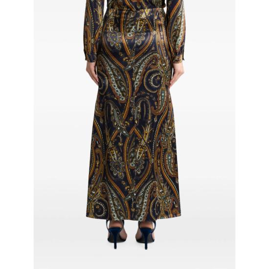 26FW 에트로 스커트 99SAD1Q WRFA0231 X0883 NAVY - ETRO