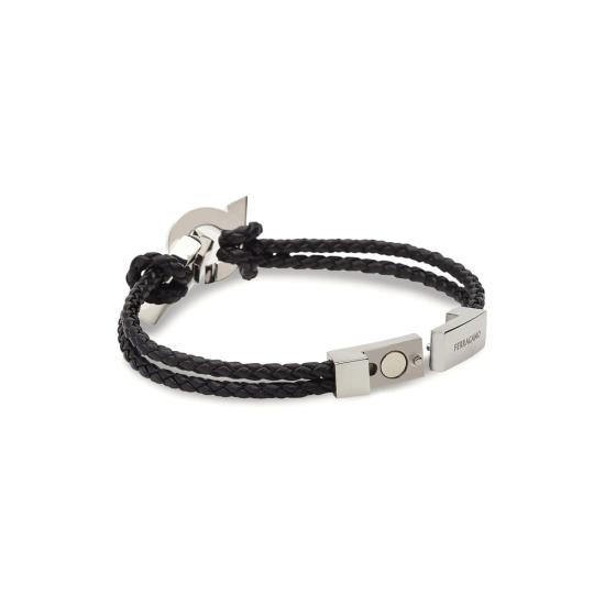 26FW 살바토레 페라가모 브레이슬릿 770360 0776347 PLDBK BLACK - SALVATORE FERRAGAMO