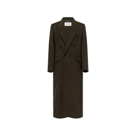 26FW 빅토리아 베컴 코트 1126WCT006440D MAGRE GREEN