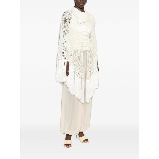 26FW 키아라이즈 케이프 SROS005CO VI SE MRW WHITE - CHIARA IS