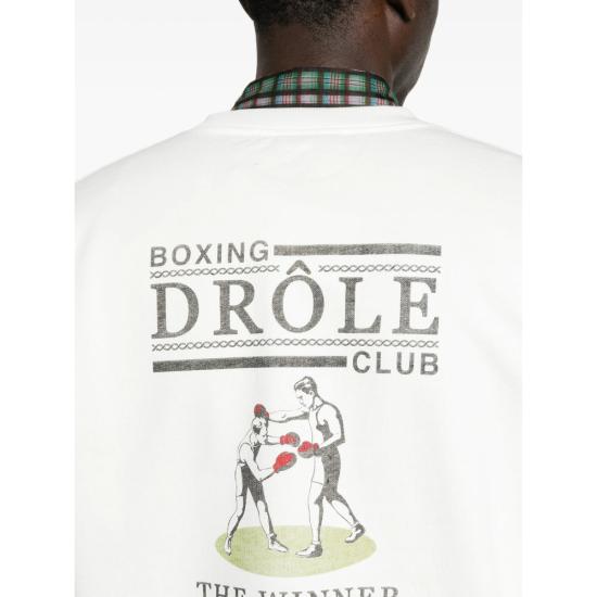26FW 드롤드무슈 스웨터 SW214 CO127 OFFWH WHITE - DROLE DE MONSIEUR