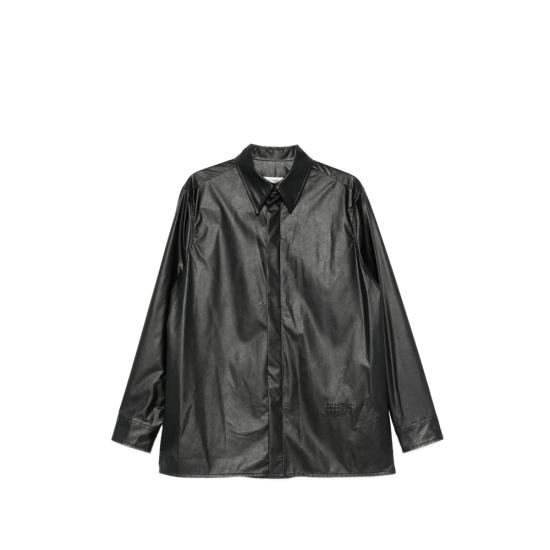26FW MM6 메종마르지엘라 셔츠 S53057 SH0DT0058 900 BLACK
