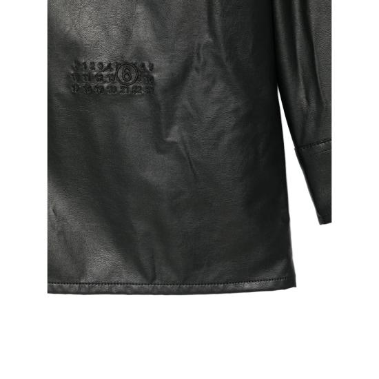 26FW MM6 메종마르지엘라 셔츠 S53057 SH0DT0058 900 BLACK - MM6 MAISON MARGIELA