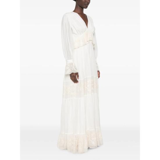 26FW 라쿠엘 디니즈 원피스 5L03200 NUS0021 00010 WHITE - RAQUEL DINIZ