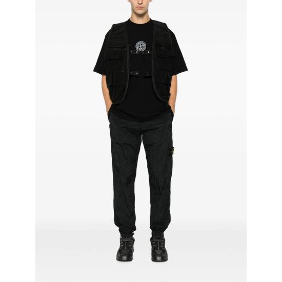 26FW 스톤 아일랜드 베스트 15G100016 S0424 V0029 BLACK - STONE ISLAND