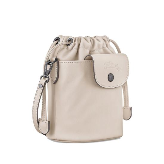 26FW 롱샴 르 플리아쥬 엑스트라 XS 버킷백 10317987 555 WHITE - LONGCHAMP