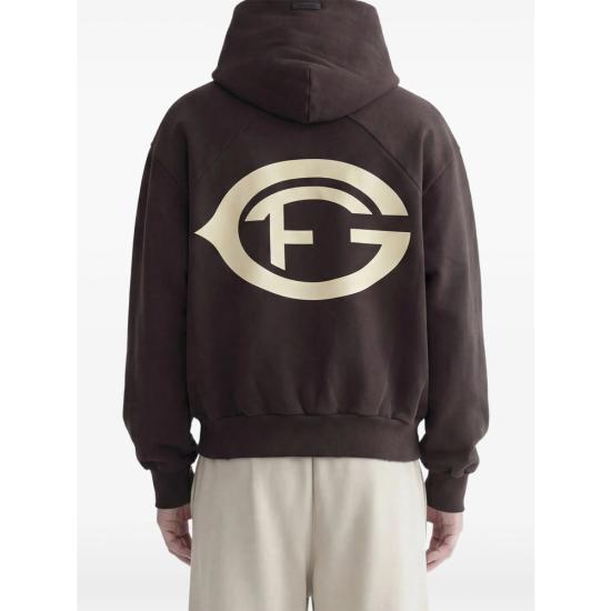 26SS 피어오브갓 후드 티셔츠 FG9M12 9938BHF 204 BROWN - FEAR OF GOD