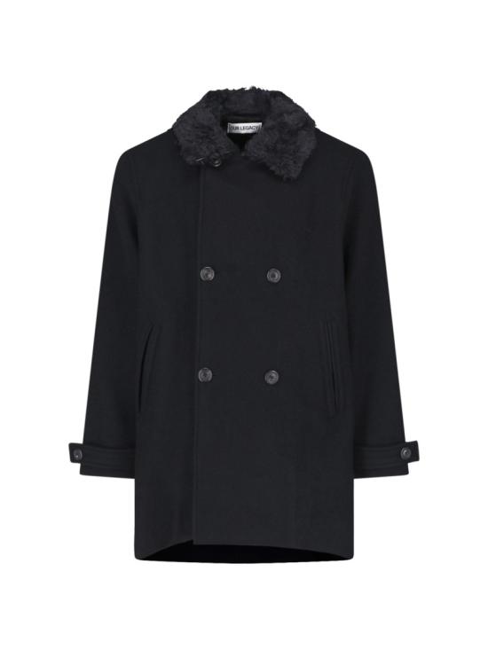 26FW 아워레가시 웨이지 피코트 M4261WBSBLACK STAMPED WOOL