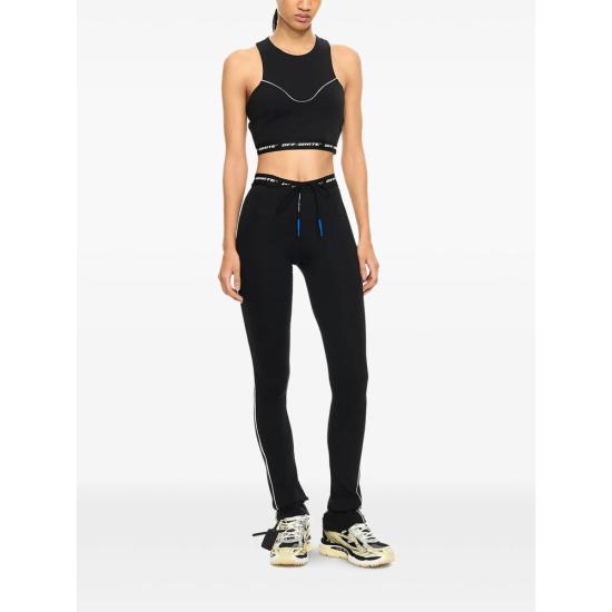 26SS 오프화이트 민소매 티셔츠 2VO05QS26JE R001 W003 BLACK - OFF WHITE