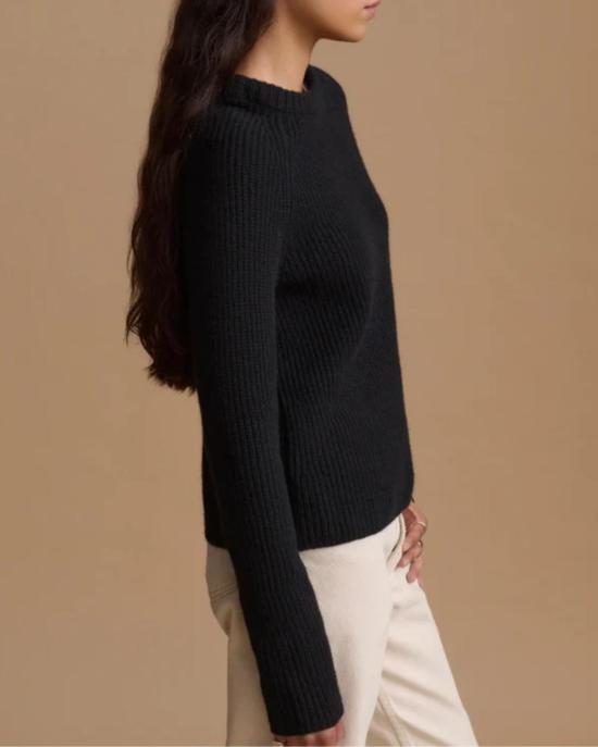  제니 케인 스웨터 캐시미어 피셔맨  블랙 - JENNI KAYNE
