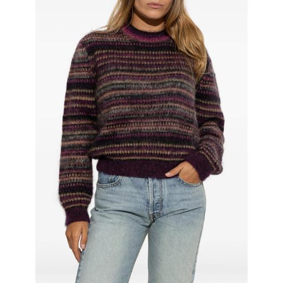 26FW 이자벨마랑에뚜왈 스웨터 D3L17E PU0957FA 86PM PURPLE - ISABEL MARANT ETOILE