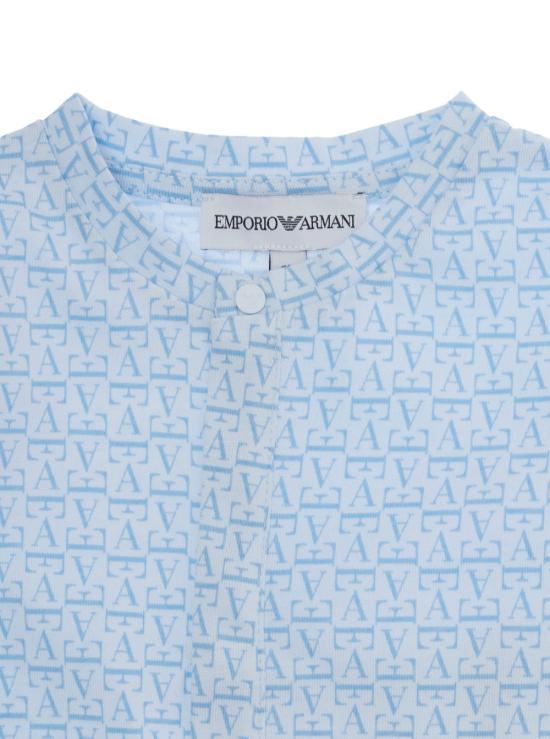 26FW 엠포리오 아르마니 탑 EY000263AF26105 LIGHT BLUE - EMPORIO ARMANI