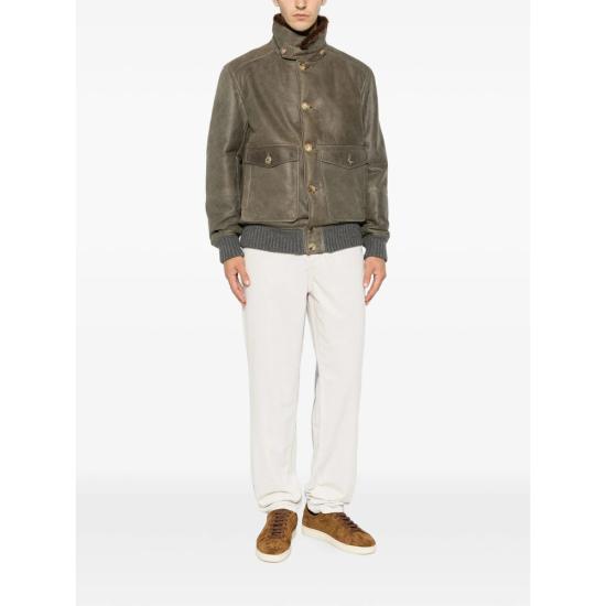 26FW 브루넬로 쿠치넬리 자켓 MPMWT1952 CMD40 GREEN - BRUNELLO CUCINELLI