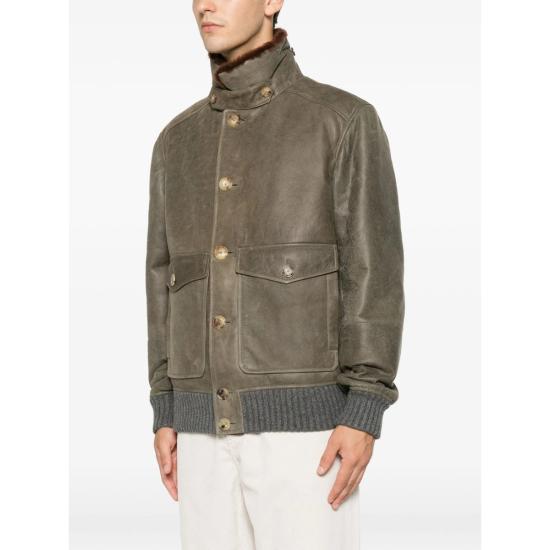 26FW 브루넬로 쿠치넬리 자켓 MPMWT1952 CMD40 GREEN - BRUNELLO CUCINELLI