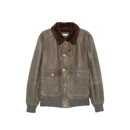 26FW 브루넬로 쿠치넬리 자켓 MPMWT1952 CMD40 GREEN