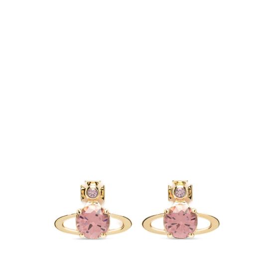 26FW 비비안웨스트우드 레이나 ORB 실버 귀걸이 62010376 02R238 R238 GOLD