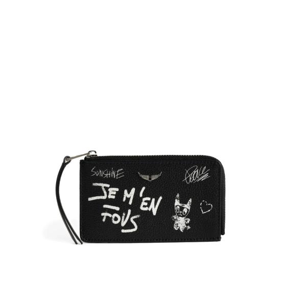26FW 자딕앤볼테르 지갑 LWSG03809 BLACK - ZADIG & VOLTAIRE