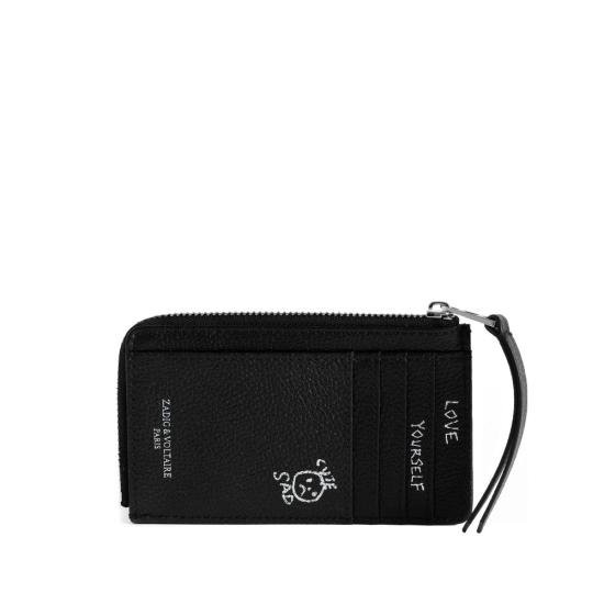 26FW 자딕앤볼테르 지갑 LWSG03809 BLACK