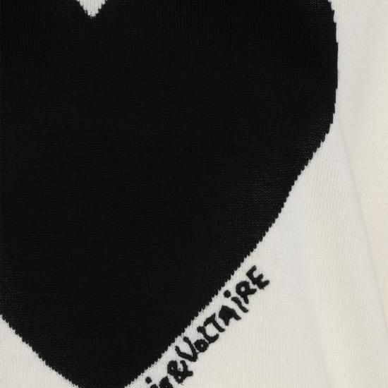 26FW 자딕앤볼테르 니트웨어 KWSW03050102 White - ZADIG & VOLTAIRE