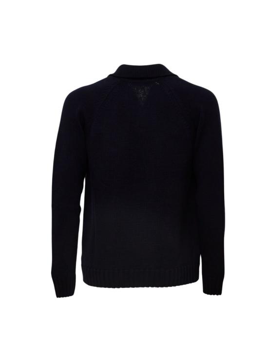 26FW 자노네 니트웨어 810402 ZN286 Black - ZANONE