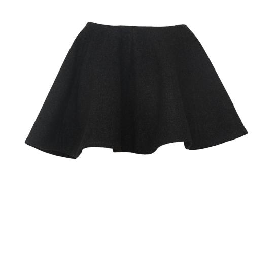 26FW 가니 스커트 A1090302 Black