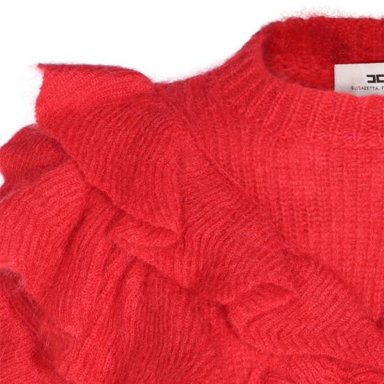 26FW 엘리자베타프랜치 니트웨어 MK42T67E2CG5 Red - ELISABETTA FRANCHI