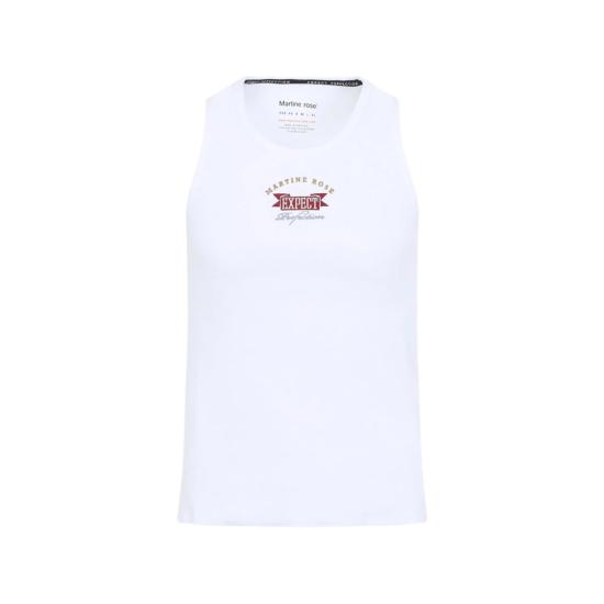 26SS 마틴로즈 민소매 티셔츠 686JE08000F WHT WHITE