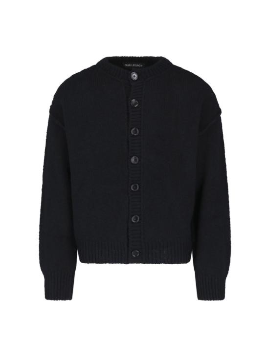 26FW 아워레가시 니트웨어 M4263PSSLUB TWISTED BLACK WOOL