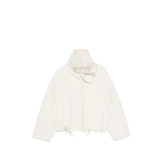 26FW 스포트막스 자켓 SPXFILTRO 269F 001 WHITE
