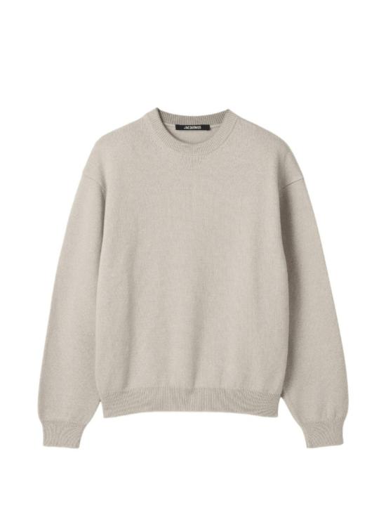 26FW 자크뮈스 니트웨어 SWM00629 AK00347 130 Neutrals - JACQUEMUS