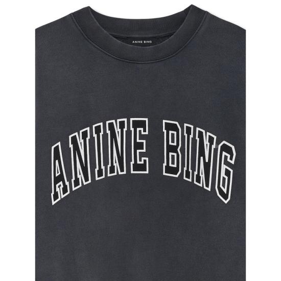 26SS 애니빙 긴팔 티셔츠 A 08 12490 WBL1 BLACK - ANINE BING