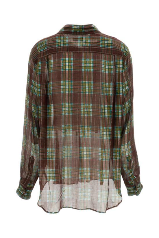 26FW 드리스 반 노튼 탑 2620107054272358 Brown - DRIES VAN NOTEN