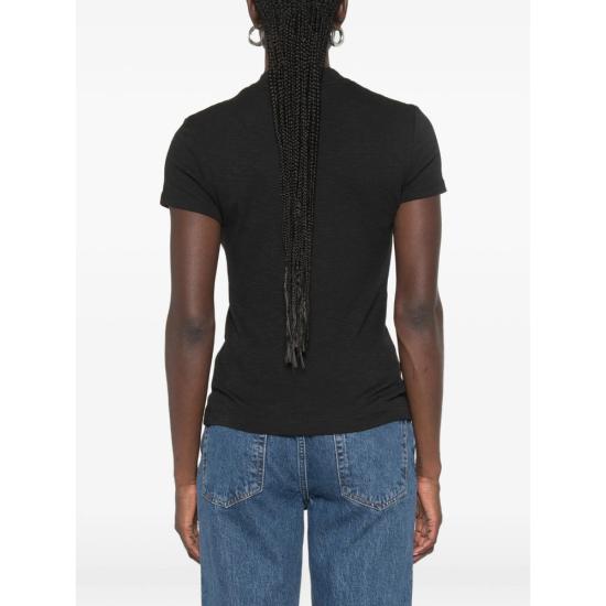 26FW 빈스 폴로 티셔츠 V942684205 001 BLACK - VINCE