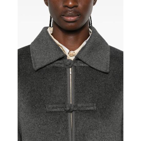 26FW 로에 코트 420 11 409 DKGRM GRAY - ROHE
