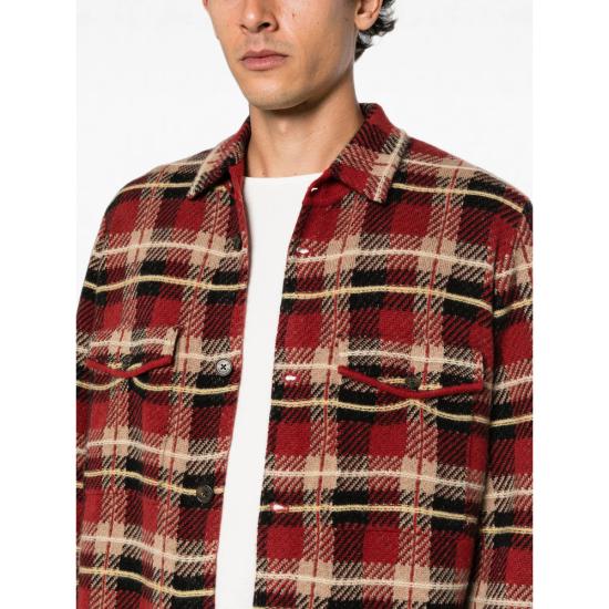 26FW 게스트 인 레지던스 셔츠 M35710AM PLAID WORK CARCO RED - GUEST IN RESIDENCE